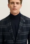 Пиджак glencheck Bugatti, Marine - фото 4