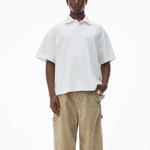 Хлопковая поло Alexander Wang, белый - фото 2