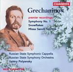 CD диск Grechaninov / Polyansky / Russian State Sym Orch: Symphony 1 / Snowflakes - фото