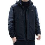 Куртка унисекс Jeep Spirit, серый/синий - фото