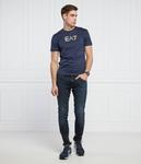 Футболка мужская Ea7 с логотипом бренда, синий - фото 2