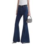 Самопортрет Kick Flared Jeans Self-portrait, Джинсовый синий - фото 3