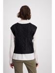 Черный жилет-свитер monari - фото 3