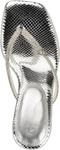 GUESS Women's Mayan Heeled Sandals, Silver 098 - фото 5
