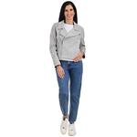 Женская косуха Lee, цвет Light Gray - фото 4