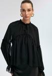Блуза Touché Privé, черный - фото