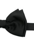 Галстук-бабочка Lardini из сатина, черный - фото 2