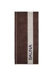 Полотенце банное Cawö Sauna, 200x80 см, коричневый - фото 2
