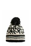 Шапка Next POM , Black/White Animal/Black - фото