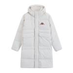 1916 Пуховик унисекс Kappa, белый - фото