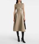 Платье Grace midi Norma Kamali, Elm - фото 2