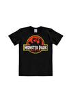 Футболка Easyfit Cookie Monster - Monster Park LOGOSHIRT, черный - фото