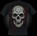 Футболка Spiral Gothic Runes - Glow In The Dark, черный - фото 3