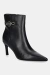 Ботильоны из кожи PAISLIE Guess, черный - фото