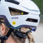 Шлем Cairn Atom Mips белый/фиолетовый - фото 5