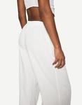 Брюки Bershka WITH AN ELASTICATED WAISTBAND, White - фото 6