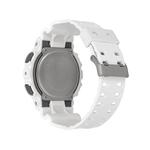 Часы Casio G-Shock Analog-Digital GA-100 Series, арт. GA-100A-7A, белый - фото 3