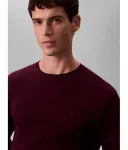 Свитер regular fit Calvin Klein, бордовый - фото 4