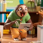 Фигурки Zootopia Nick Judy Lightning в стиле чиби Disney - фото 8