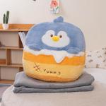 Плюшевая кукла пингвин в виде мяча, 40 см OU DI PIG - фото 3