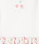 Платье Amaia из хлопкового джерси с принтом Bonpoint, Im Blanc Naturel - фото 3