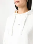 Худи Christaina с логотипом A.P.C., белый - фото 5
