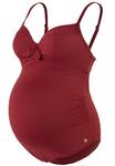Купальник MONACO Cache Coeur, бордовый - фото 3