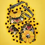 Рюкзак Loungefly Sunflower Bambi backpack 26 cm, желтый - фото 6