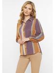 Блузка Usha, цвет multicolour brown - фото 3