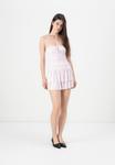 Платье Hollister Co. CODDY STRAPLESS SKORT DRESS, Light Pink - фото 2