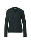 Топ Street One Long sleeved top, Grün/Dark Green - фото 4