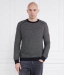 Свитер мужской Joop! Jeans вязаный с узором, черный - фото 3