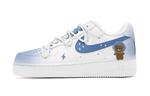 Кроссовки Nike Air Force 1 Skateboarding Shoes Men Low-top White, синий - фото 2