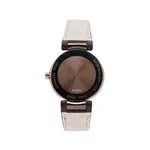 GUCCI Часы Interlocking Wrist Watch Quartz Movement Leather Strap Black Dial Women's - фото 5