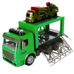 Грузовик-эвакуатор с аксессуарами, зеленый MEGA CREATIVE - фото 2