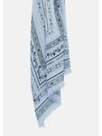 Comma Шарф 50E6_светло-голубой - фото 5