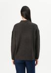 Джемпер Vero Moda VMILSE HIGHNECK PULLOVER, Chocolate Torte/Dark Brown - фото 3