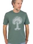Рубашка Life-Tree Organic Fairwear Treehugger, бирюзовый - фото