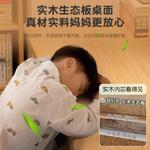 Набор стола и стула из массива дерева 100 см, цвет орех - фото 2