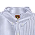 Рубашка Human Made Stripe Oxford Shirt, синий - фото 3
