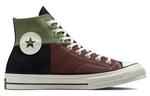 Кроссовки Converse Chuck 70 Plus Canvas унисекс, Black-green-brown - фото 4