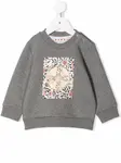 Толстовка с принтом Marni Kids, серый - фото