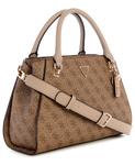 Сумка-мессенджер Noelle II Luxury Medium GUESS, Latte Logo - фото 3
