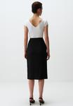 Юбка А-силуэта NORMAL WAIST SLIT Jimmy Key, черный - фото 6