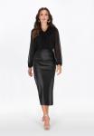 Faina Блузка в черном цвете - фото 4