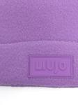 LIU JO шапка-бини с аппликацией-логотипом, фиолетовый - фото 2
