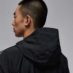Куртка Air Jordan Sport Classic Hooded Jacket 'Black' - фото 3