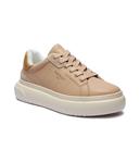 Кожаные кроссовки Twinset, желтый - фото