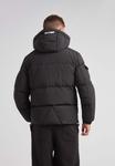 Куртка JACK1T EZ WATER PUFFER RACER, Matt Black/Black - фото 3