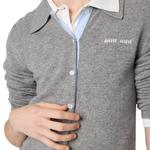 Кашемировый кардиган MIU MIU, серый - фото 7